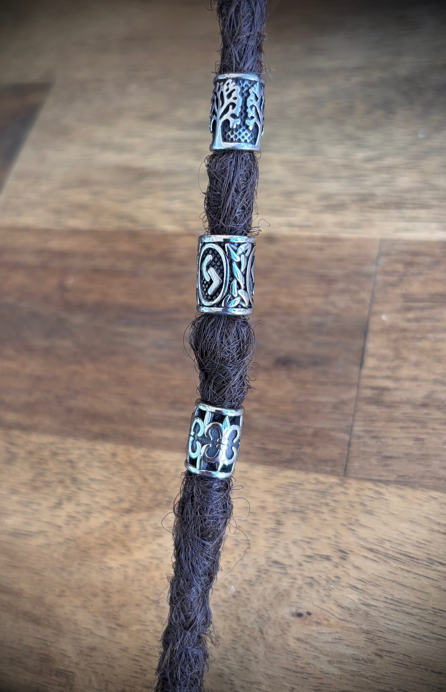 Set of 3 Stainless Steel Beads