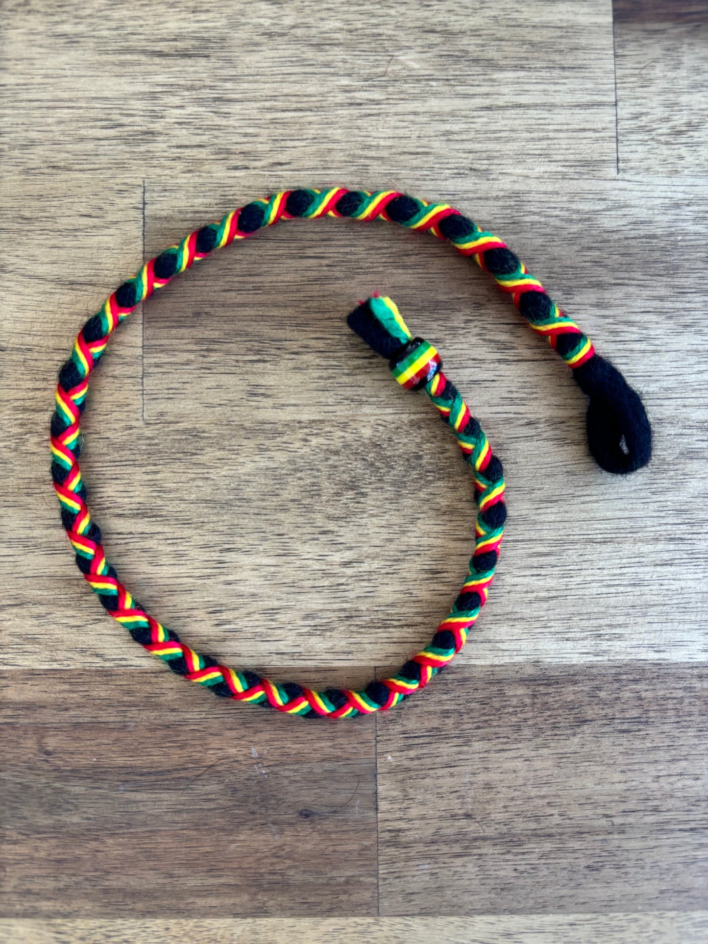 Rasta Tie in Dread Wrap