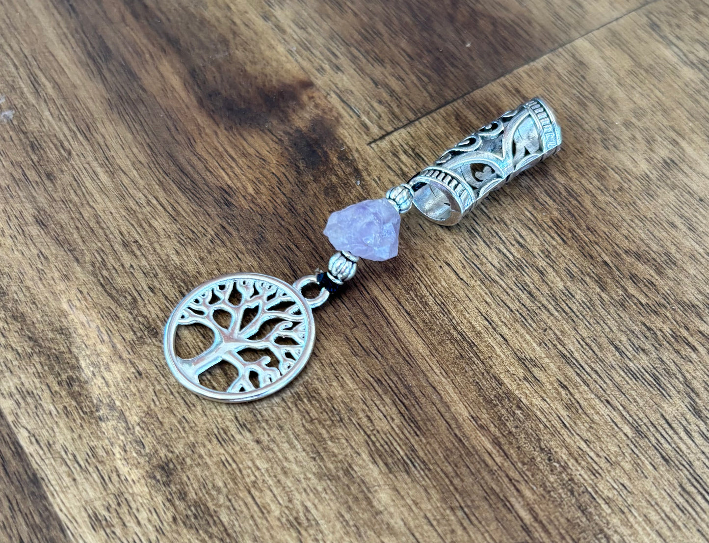 Tree of Life Bead with Amethyst