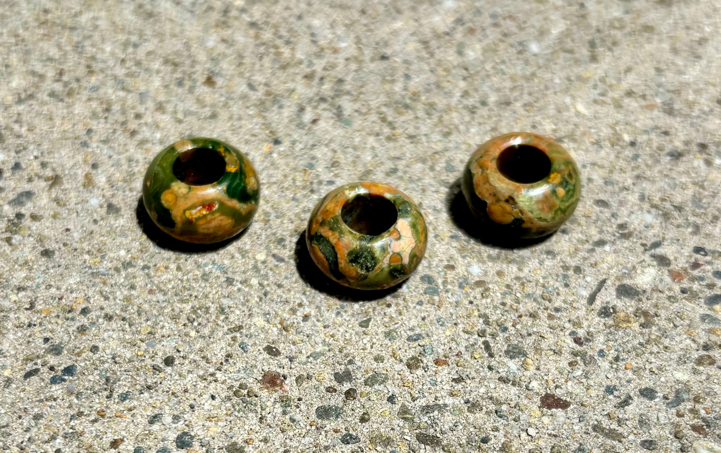 Rhyolite Jasper Gemstones - Set of 3