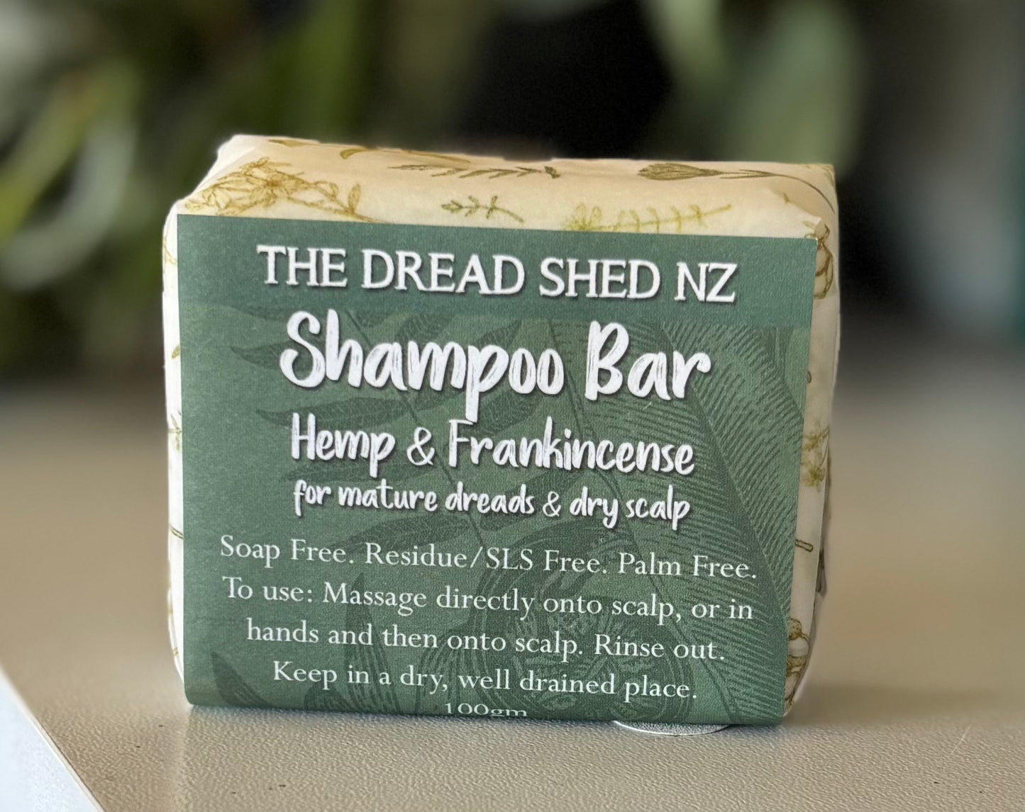 Hemp & Frankincense Shampoo Bar