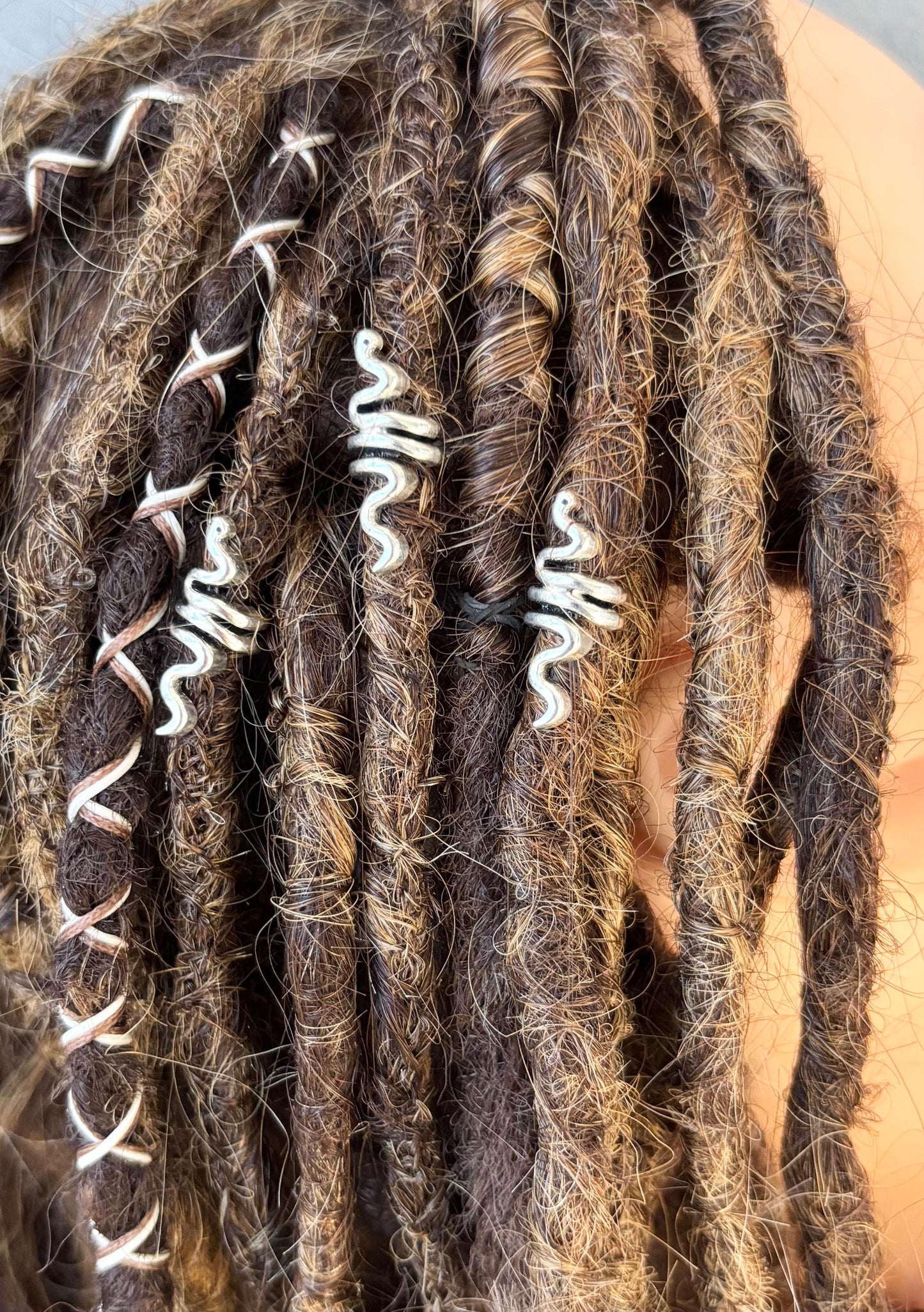 Set of 5 Snake Beads