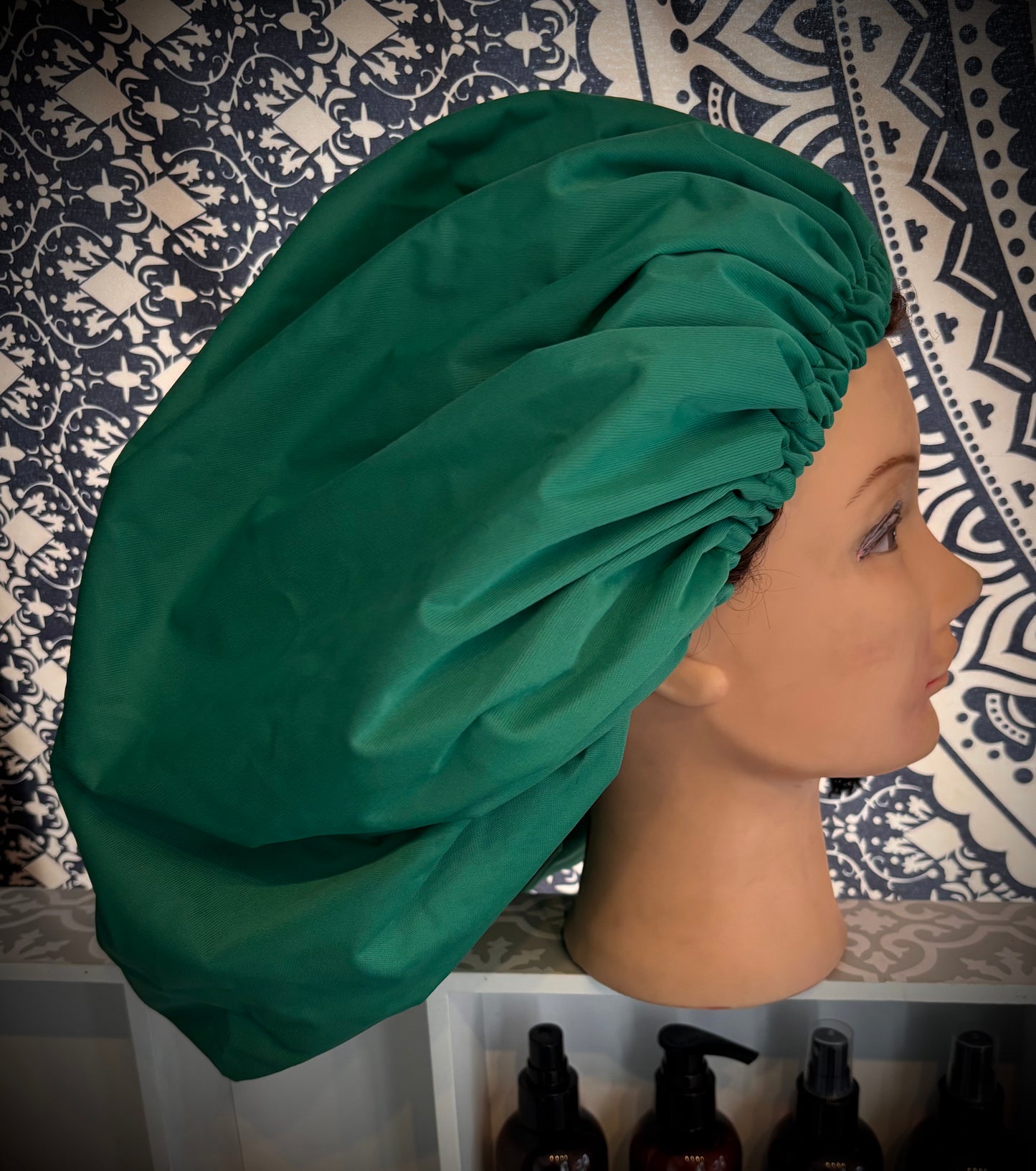 XL Fabric Shower Cap
