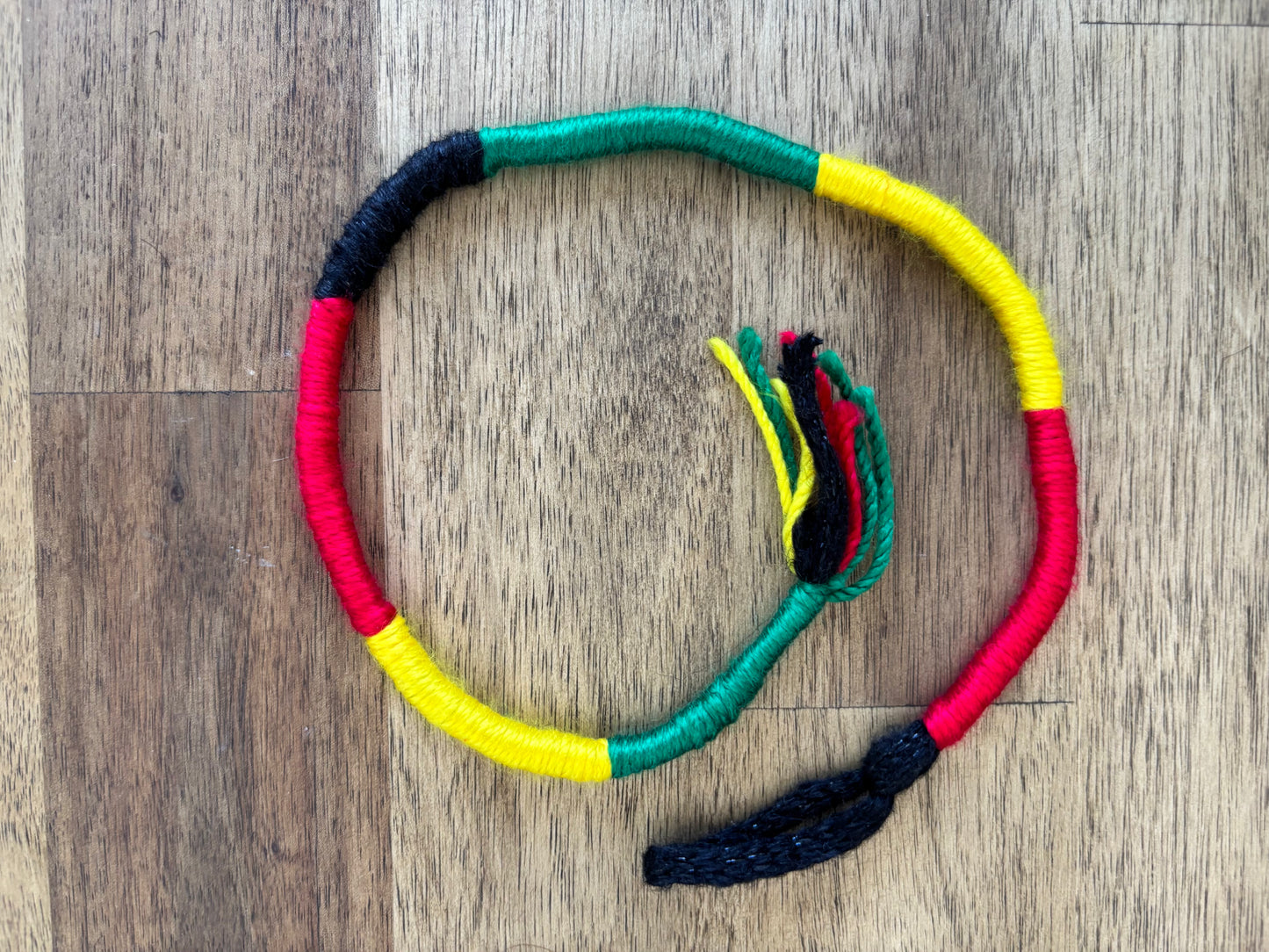 Rasta Tie in Dread Wrap