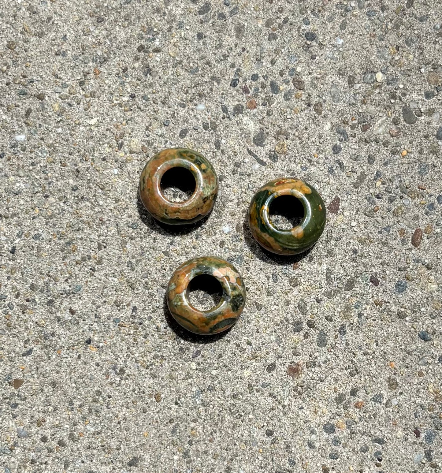 Rhyolite Jasper Gemstones - Set of 3
