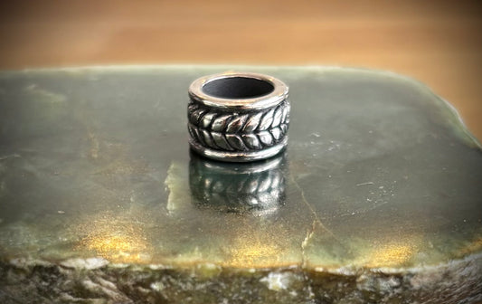 Stainless Steel Leaf Bead