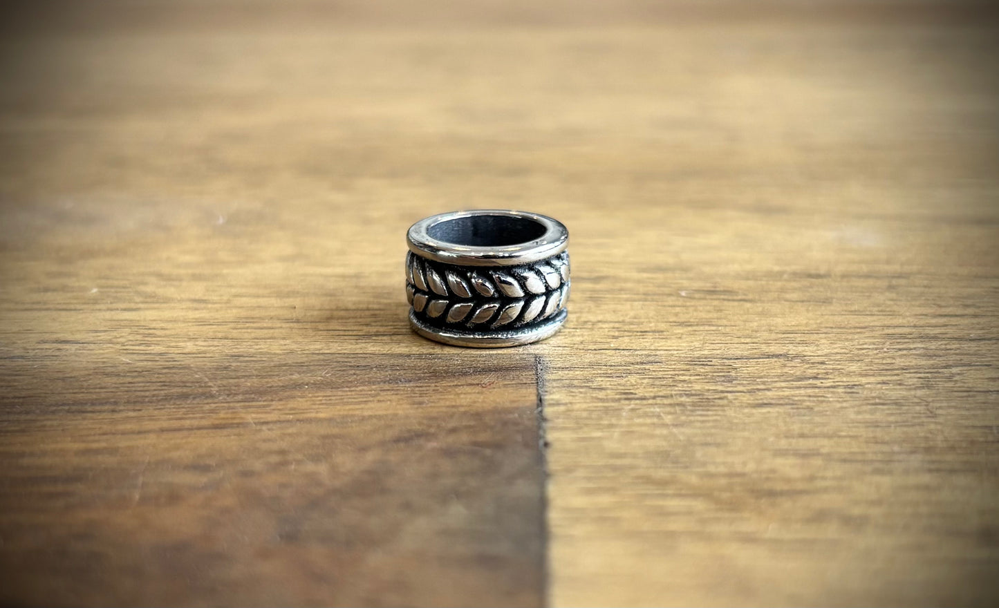 Stainless Steel Leaf Bead