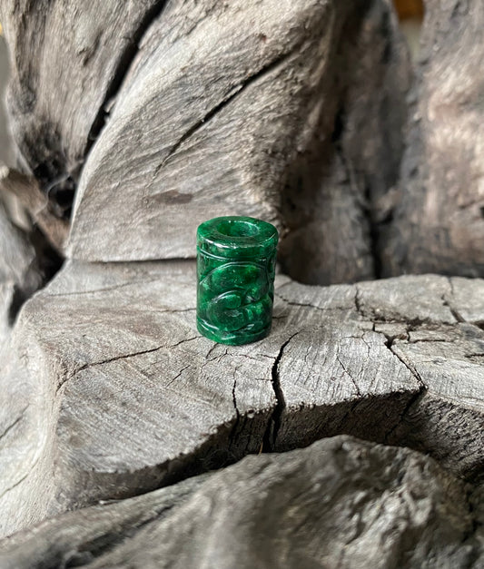 Indonesian Jade Tube Bead